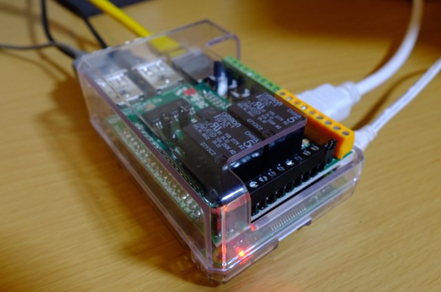 Element 14 , Piface installed with a matching case