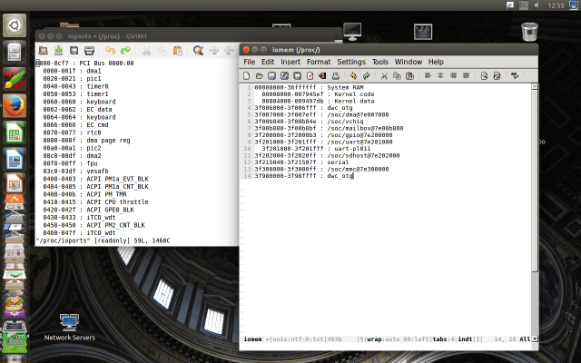 /proc/ioports and /proc/iomem Linux system files